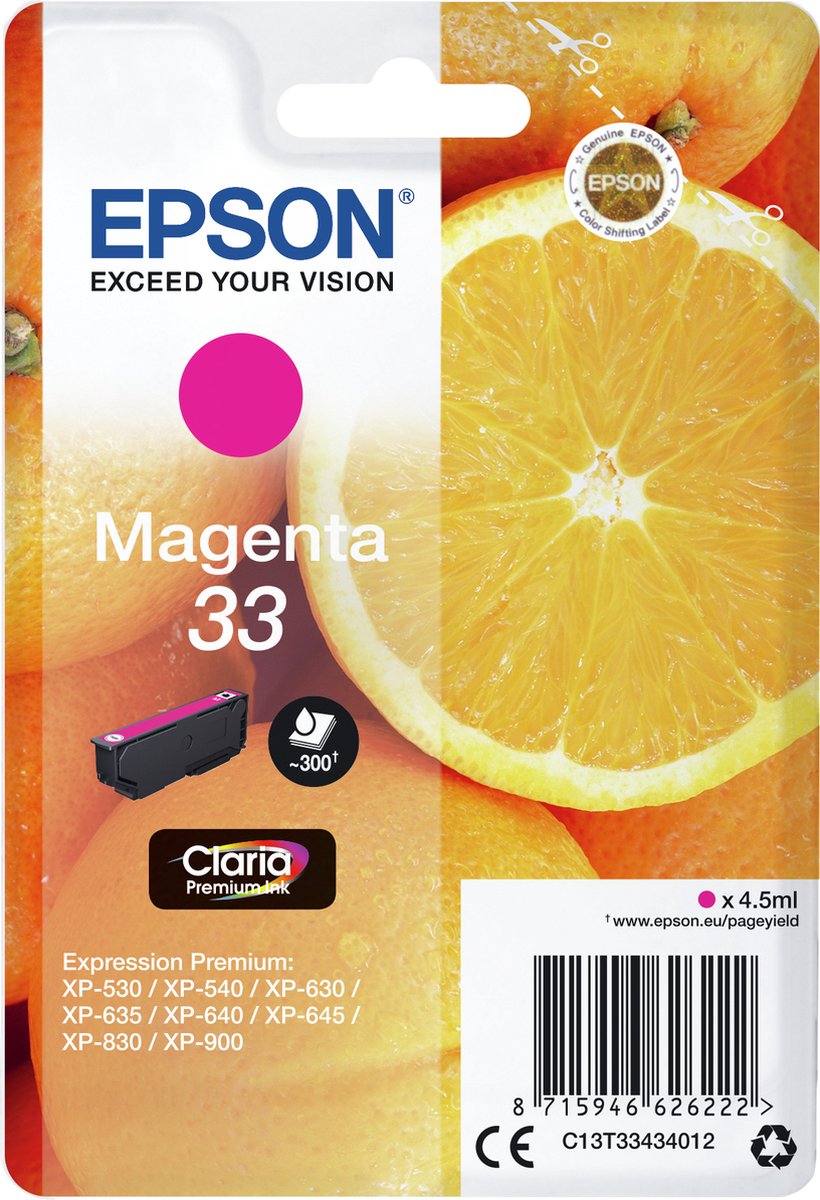 Epson 33 - Cartridge - Magenta