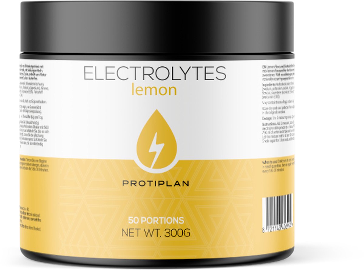 Goedkoopste Protiplan | Elektrolyten | Lemon | 1 x 300 gram