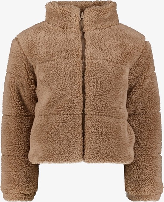 Manteau en peluche fille TwoDay beige Taille 164 bol