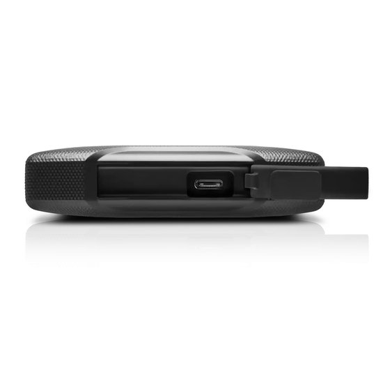 SanDisk Professional G-Drive ArmorATD - Externe harde schijf - 2TB - Space grijs van Merkloos — afbeelding 2