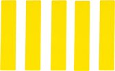 MDsport - Markeerlijnen set van 5 - Geel - Markeerstreep - Vloermarkering