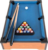 #Winning Mini Pooltafel - Pooltafel - Arcade Games - Inclusief Ballen, 2 Keu's en Kalk+Borstel - 51.5x32.5x9 cm - 52663