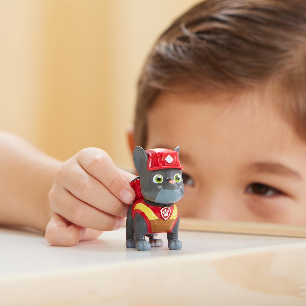 Rubble & Crew - Charger’s Kraanwagen met speelfiguur en beweegbare onderdelen - PAW Patrol speelgoed — afbeelding 7