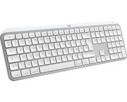 Logitech MX Keys S voor Mac - Toetsenbord - Draadloos - AZERTY FR ISO - Wit