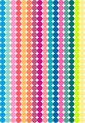 16 kleuren - 10 mm - 1104 frisse stippen stickers