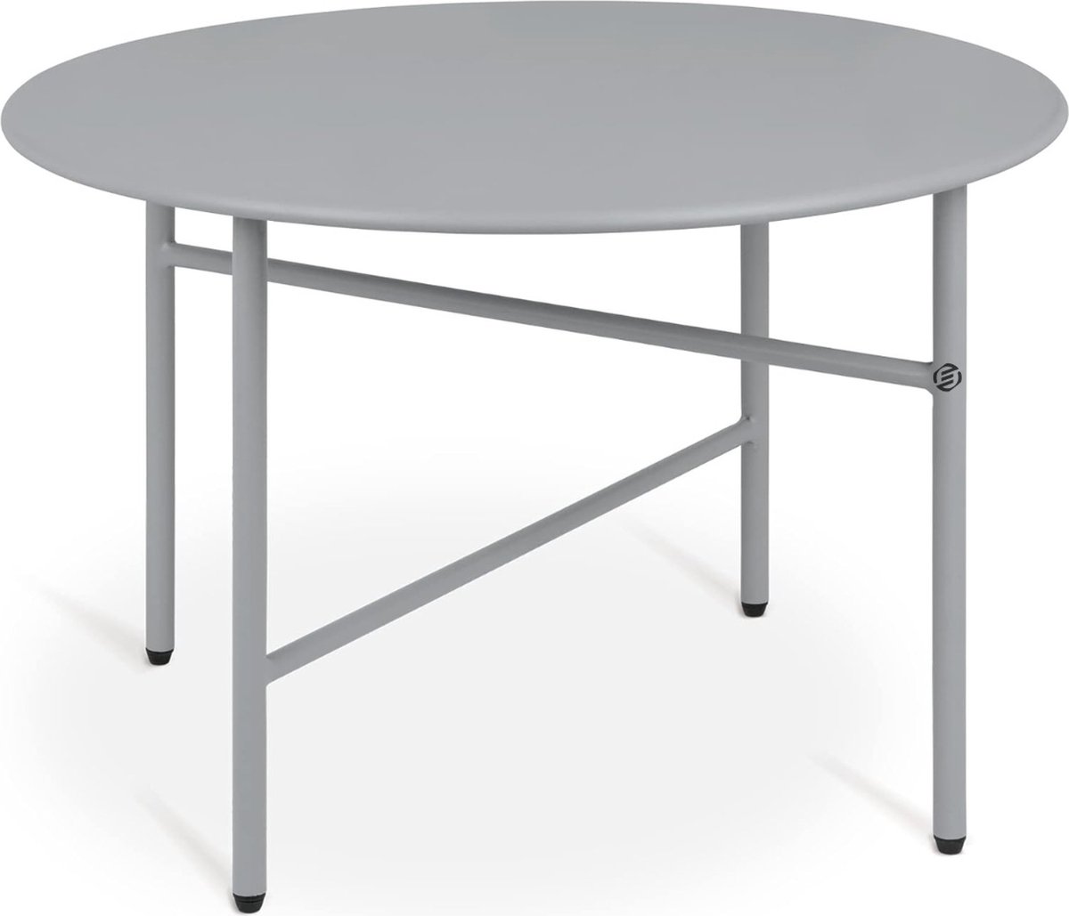 Equivera Bijzettafel Buiten - Bijzettafel Tuin - Salontafel Buiten - Salontafel Tuin - Koffietafel Buiten - Voor Binnen en Buiten - Must Have Voor Jouw Tuin! Grijs