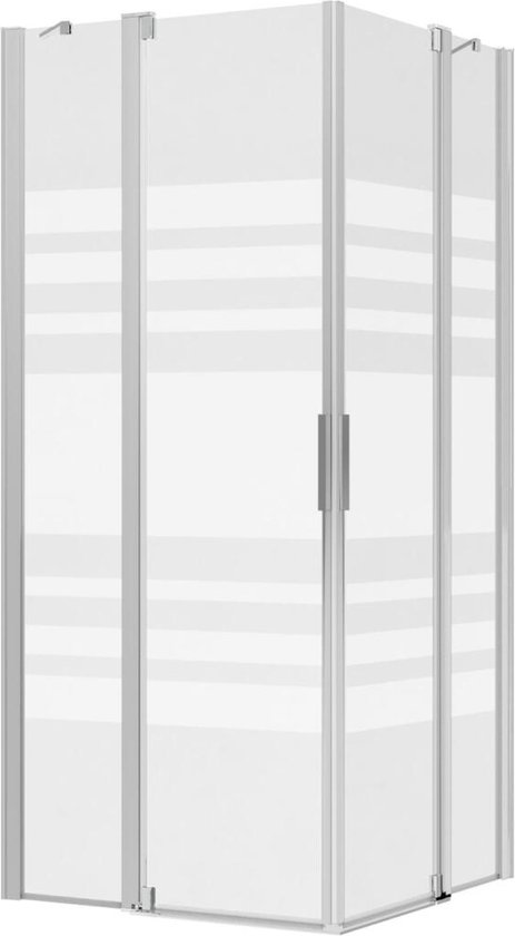 Foto: Schulte douchedeur bremen draaideur nis 75x190 6mm transparant veiligheidsglas alu