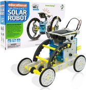 Playos® - Zonne-energie Voertuigen - 14 in 1 - Robot - STEM Speelgoed - Educatief - Technisch Speelgoed - Bouwen - Constructiespeelgoed -Groene Energie