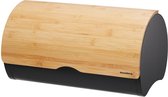 Klausberg 7712 - Boîte à pain - bois - Zwart - 38 x 24 x 20,5 cm