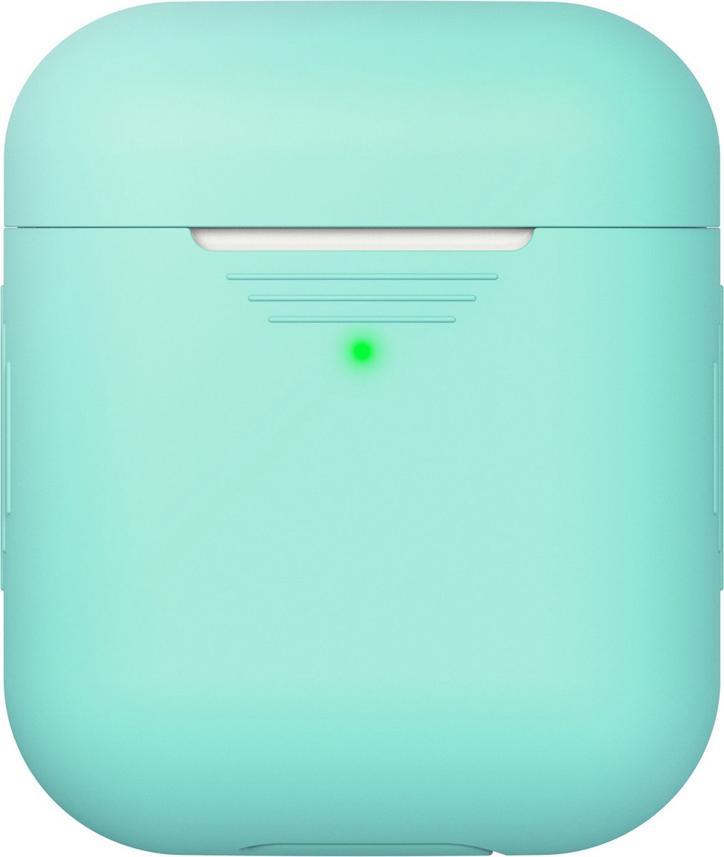 KeyBudz Elevate Protective Silicone Case voor de Apple AirPods 1 / 2 - Diamond Blue