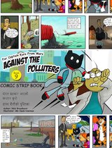 Captain Kuro From Mars Comic Strip Booklets in Nepali 9 - मंगल ग्रहबाट आएकी कप्तान कुरो प्रदूषकहरुको विरुद्घमा हास्य शैलीको पुस्तिका