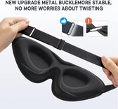 OnaEz 2023 3D slaapmasker - totaal licht blokkerend oogmasker - diepe oogholtes - verhoogde neuspads - zijden slaapbril - heren - vrouwen - reizen - dutjes