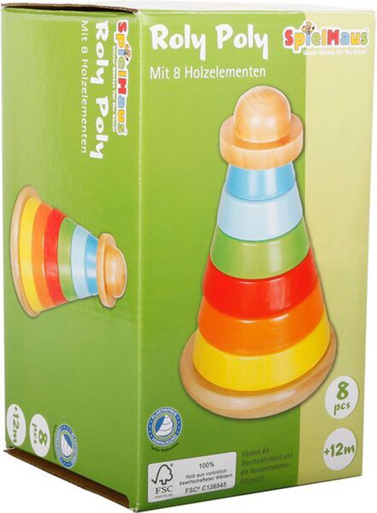 Foto: Spielmaus tuimel stapeltoren 8 delig 40771131