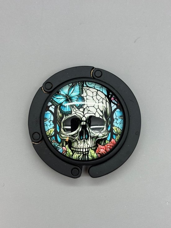 Tashanger skull fantasie mat zwart 6050