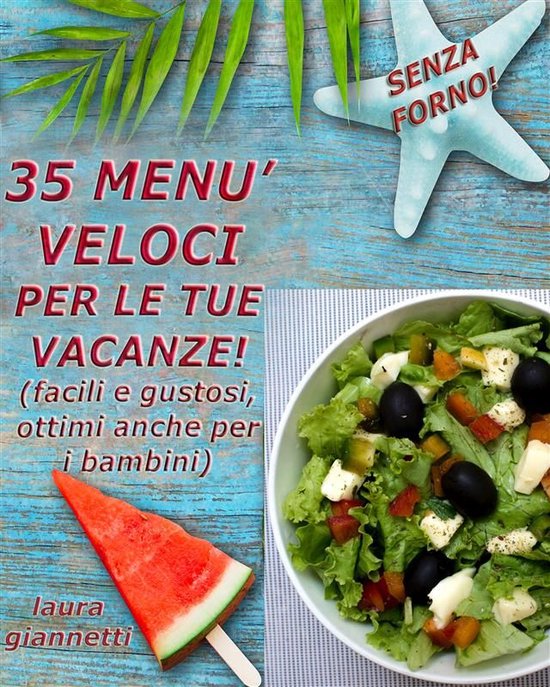 35 Menù veloci per le tue vacanze - cover