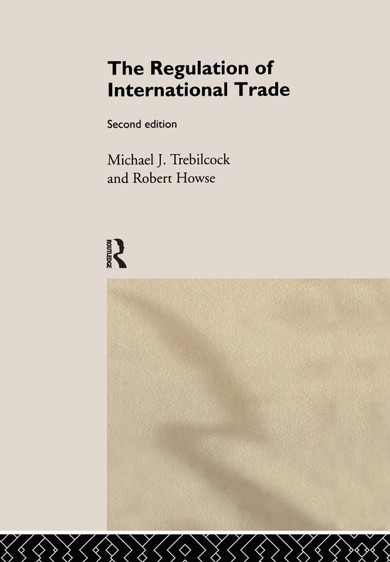 The Regulation of International Trade - cover