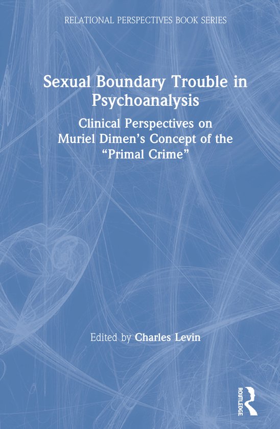 Relational Perspectives Book Series- Sexual Boundary Trouble ... - cover