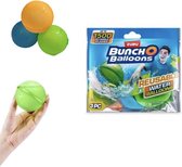Waterballonnen - Herbruikbaar - Zelfsluitend Water Ballon - 3 stuks - Premium Kwaliteit - Verschillende kleuren - Waterpret - Water ballonnen gevecht