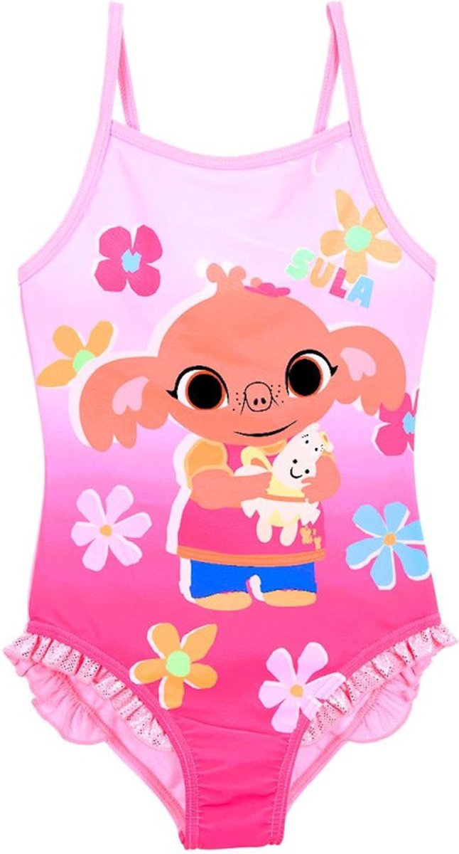 Bing Bunny badpak - lichtroze - BING zwempak - maat 98