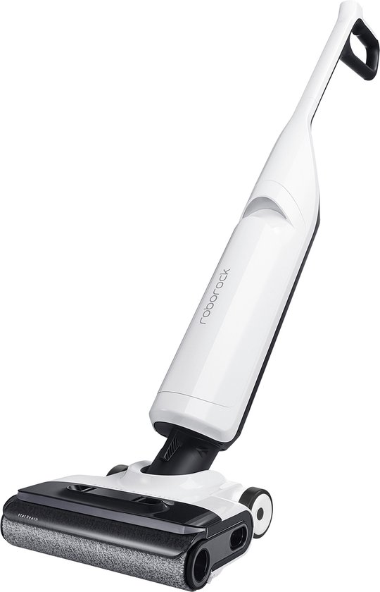 Roborock Flexi stofzuiger-nat en droog vloerreiniger-17000 Pa Suction-Warm Water Zelf Wassend-Hete Lucht Zelf Drogend-1mm Dubbele zijden randreiniging- Werkduur 50min - 160W - Hoover with mopping function