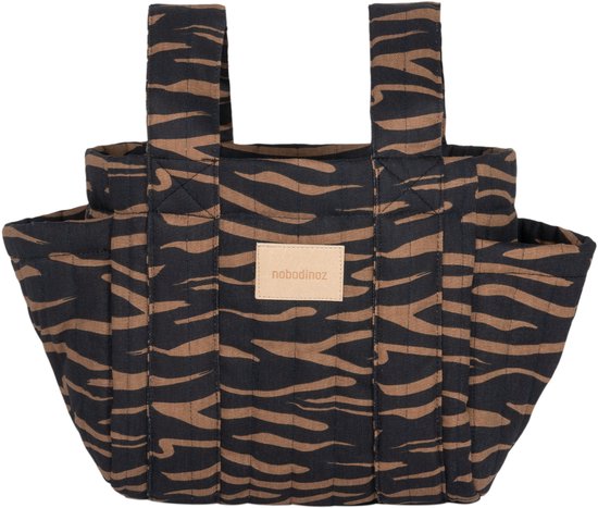 Nobodinoz Organisateur de poussette Hyde Park 42x22x12cm Tulipes