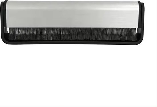 Pinguïn Records – VinylCare EssentialBrush - Hoogwaardige platenborstel – Koolstofborstel – Antistatische platenborstel – LP borstel – Platenreiniger voor vinyl