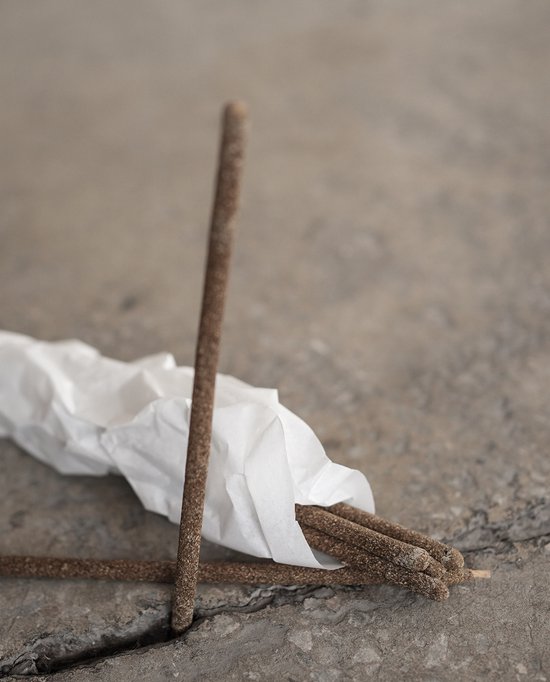 Super Food Ceremony - Bâtons Encens - 100% Authentique PALO SANTO & ORANGE & CITRONNELLE - Directement du PÉROU - Bois Sacré - 6 bâtons d'encens - Support holistique - Bâtons - Yoga et Méditation - nettoyage énergétique