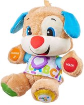 Fisher-Price Leerplezier Puppy blauw - Baby speelgoed 6 maanden - Frans