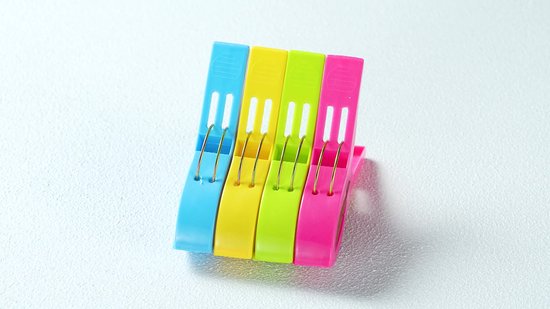 Udbrud Strandhanddoekclips, 4 stuks wasknijpers