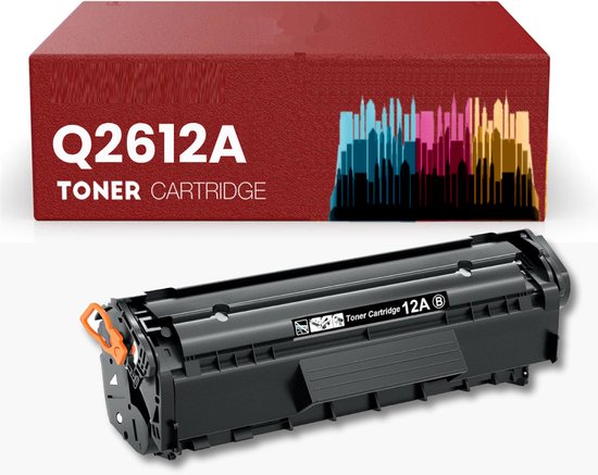 Marque privée HP Q2612A | Cartouche de toner HP 12A Zwart - 2000 pages - Compatible avec HP Laserjet 1010 - 1012 - 1015 - 1018 - 1020 - 1022 - 1028 - 3015 - 3020 - 3030 - 3050 - 3052 - 3055 - M1005 - M1319