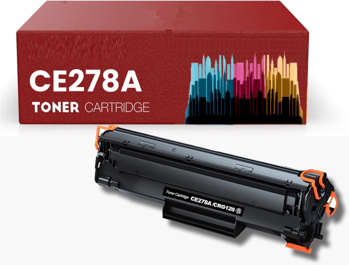HP 78A CE278A - Aternatieve Toner - Zwart - 2100 Pagina's - Geschikt voor HP Laserjet Pro P1566, P1567, P1568, P1569, P1601, P1602, P1603, P1604, P1605, P1606, P1607, P1608, P1609, M1536DNF MFP, M1537DNF MFP, M1538DNF MFP en M1539DNF MFP