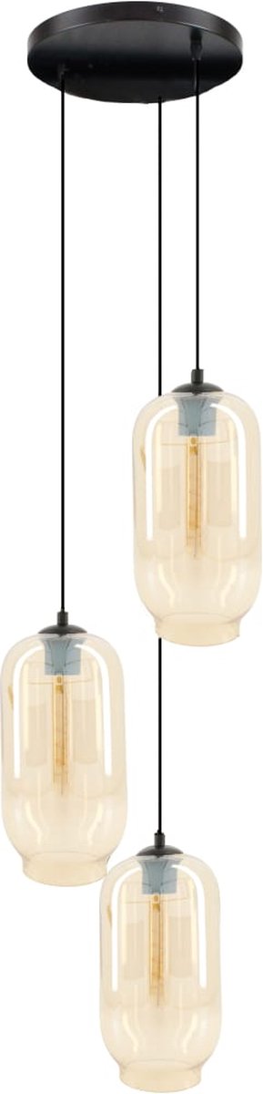 DKNC - Ceiling light glass 39x36x135cm - Geel