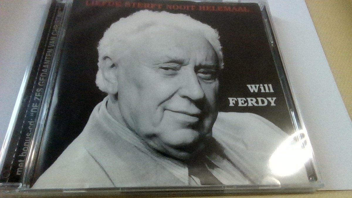 WILL FERDY LIEFDE STERFT NOOIT HELEMAAL
