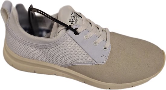 GSTAR-RAW-AVER-LADYSNEAKER-SUEDE/NYLON-BLANC-TAILLE 39