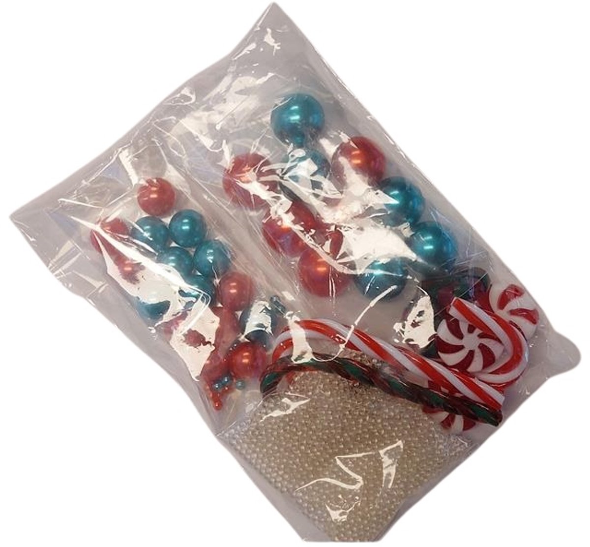 Waterparels X-mas Cheer groen/rood