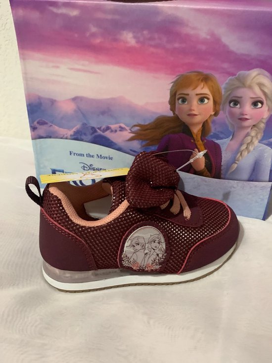 Frozen sneakers licht schoenen bordeaux maat 21 bol - Main Image