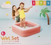 Bol.com Intex Kinderzwembad Roze - 85x85x23cm aanbieding