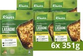 Knorr Wereldgerechten Maaltijdpakket - Italiaanse Lasagne Bolognese XXL - snel, makkelijk en met lekker veel groente - 6 x 351 g