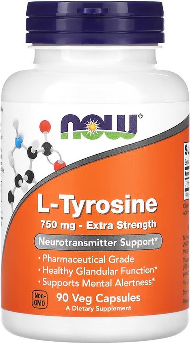 Goedkoopste L-Tyrosine Extra Strength 750mg