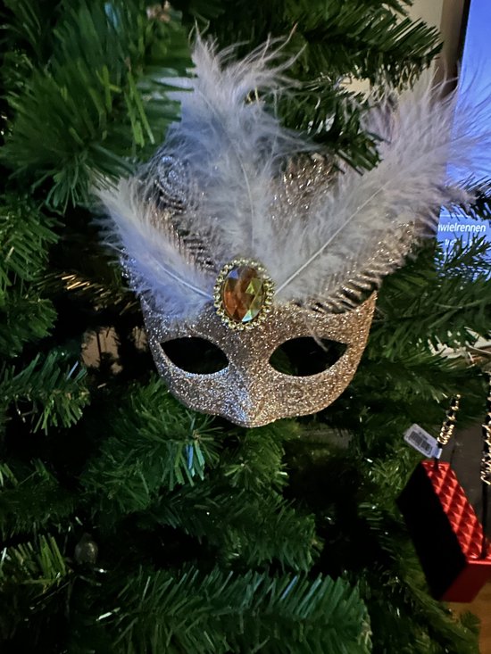 Masker - Goodwill - Kerst - Feestartikelen - Kersthanger - set van 3 maskers