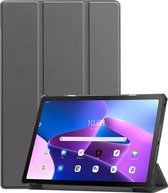 iMoshion Tablet Hoes Geschikt voor Lenovo Tab M10 Plus (3rd gen) - iMoshion Trifold Bookcase - Grijs