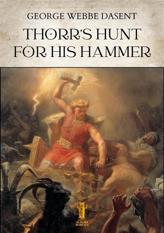 Thorr's hunt for his hammer - cover