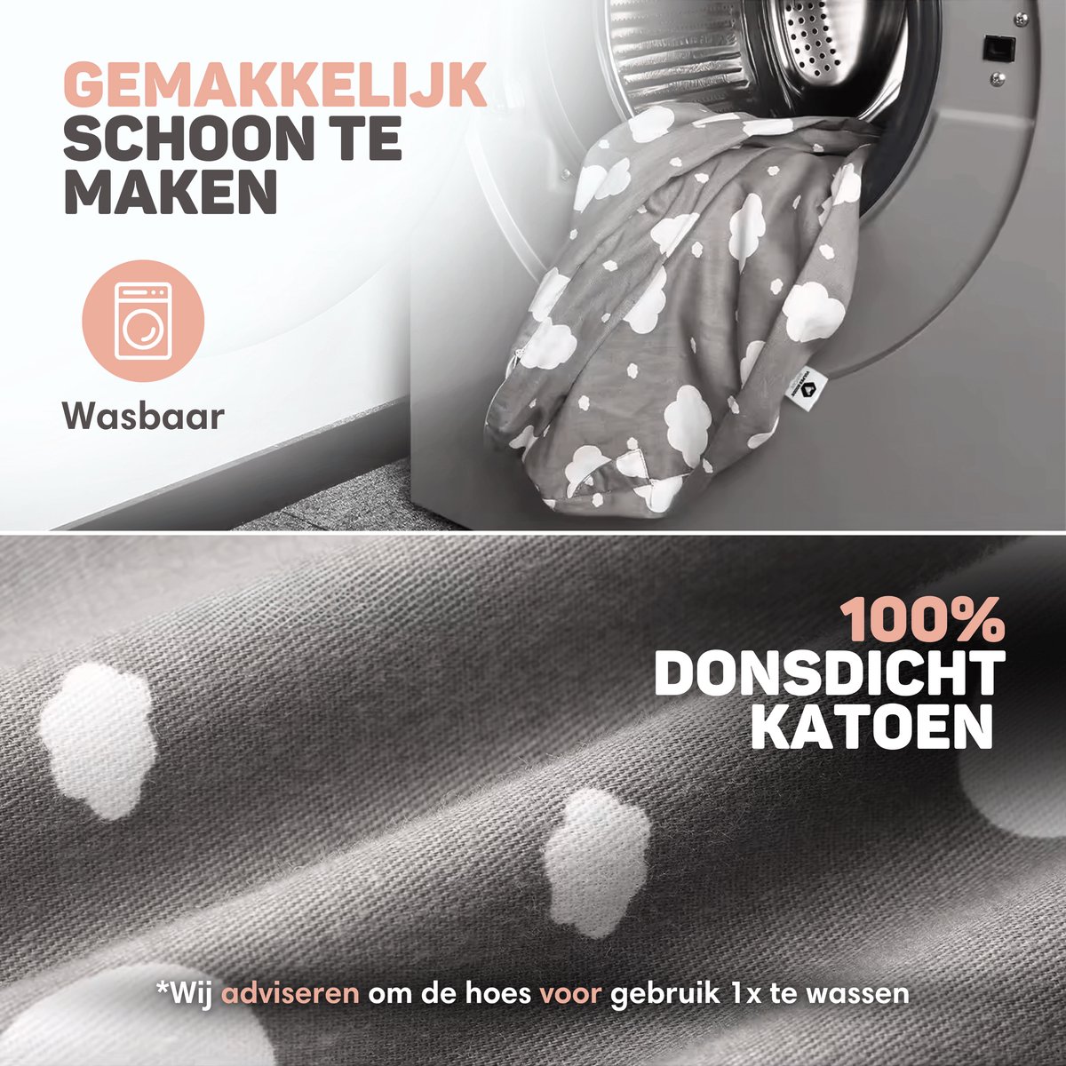 Vulpes Goods® BabyCare - Voedingskussen - Zwangerschapskussen incl. afneembare hoes - 3in1 - Uniek Design — cadeau in Cadeau-ideeën - foto 4
