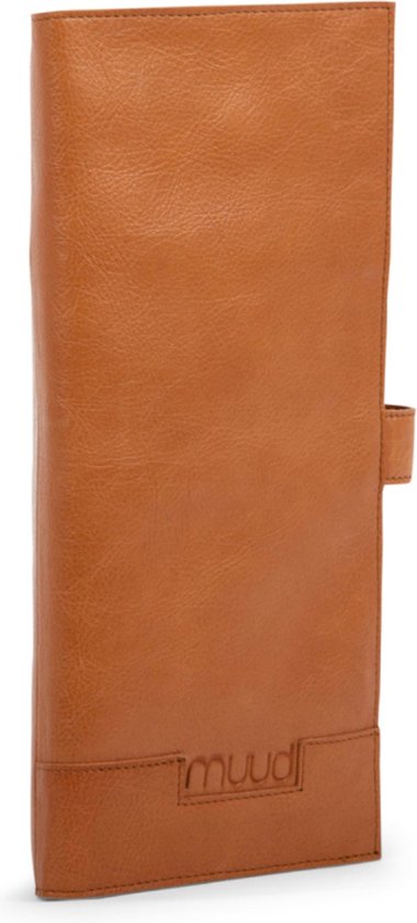 MUUD - Lucy - Luxe lederen etui voor naalden - Whisky