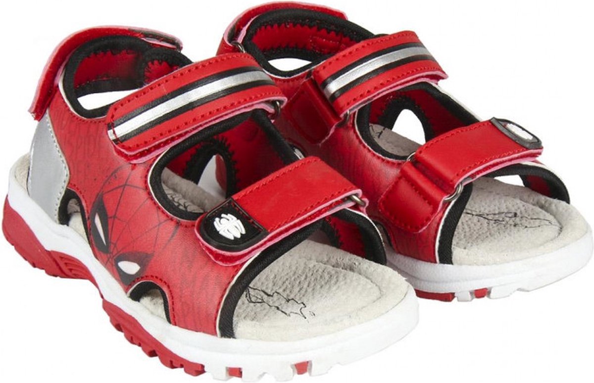 Spiderman Sandalen Kindersandalen Rood