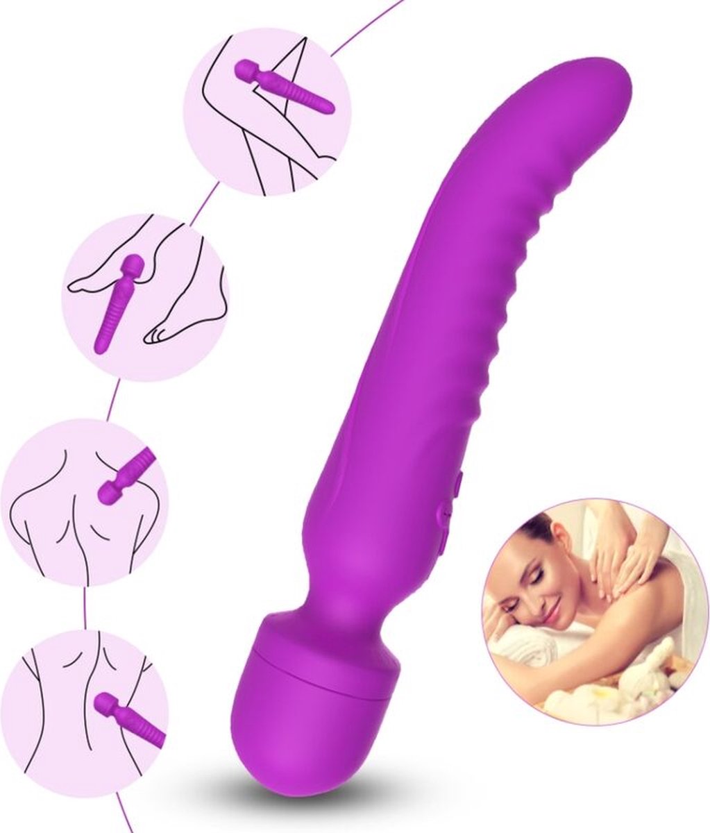 ARMONY - MISSION MASSAGER & VIBRATOR HEAT EFFECT PURPLE | VIBRATOR | VIBRATOR VOOR VROUW | SEX TOYS VOOR VROUW | SEKSSPEELTJES VOOR VROUW