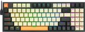 Redragon K636CLO-RGB Kitava 94-Key met NumPad RGB achtergrondverlichting Mechanisch toetsenbord met rode schakelaar US Layout - Zwart