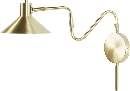 BALIEM - Wandlamp - Goud - Metaal