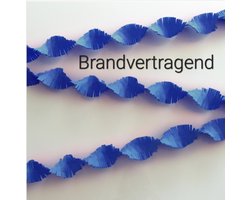 3 stuks Draaiguirlande Brandvertragend / Brandveilig Blauw, 18 meter, Feest, Verjaardag, Themafeest