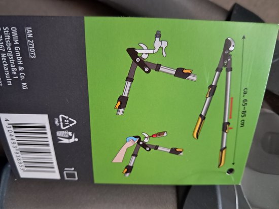 FLORA GUARD 1,4–3,05 m telescopische snoeischaar voor verse takken en twijgen, telescopische takkenzaag, boomzaag met SK5 3D-tanden, fruitplukschaar voor de tuin en buiten, zilver